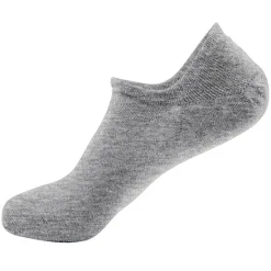 Online OUKU Men's 2 Pairs Socks Ankle Socks Low Cut Socks No Show Socks Black White Color Plain Outdoor Daily Wear Vacation Thin Spring & Summer Fashion Sport