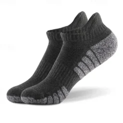 OUKU Men's 2 Pairs Socks Ankle Socks Sport Socks / Athletic Socks Low Cut Socks Black White Color Color Block Outdoor Daily Wear Vacation Medium Spring & Summer Fashion Sport