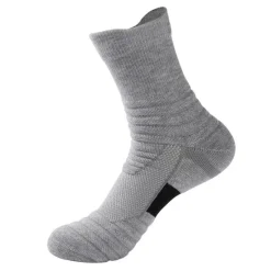 Sale OUKU Men's 10 Pairs Socks Crew Socks Black White Color Color Block Daily Wear Vacation Weekend Medium Fall & Winter Warm Ups