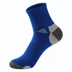 New OUKU Men's 2 Pairs Socks Crew Socks Black White Color Color Block Daily Wear Vacation Weekend Patchwork Medium Fall & Winter Warm Ups