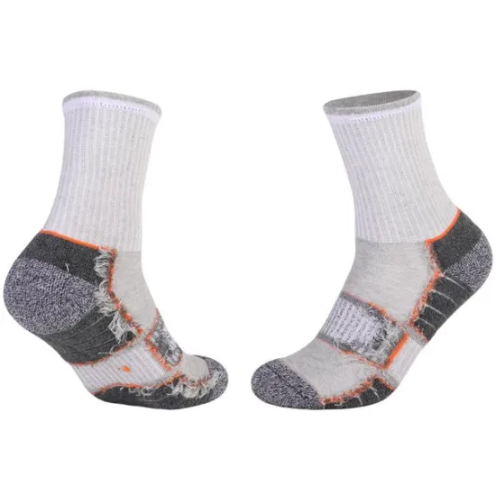 Sale OUKU Men's 6 Pairs Socks Crew Socks Hosiery White+Black Light gray + dark gray Color Cotton Winter Autumn / Fall