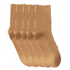 Hot OUKU Men's 5 Pairs Socks Stockings Crew Socks Multi Color 5 Pairs Black Color Cotton Solid Colored Athleisure Daily Warm Fall & Winter