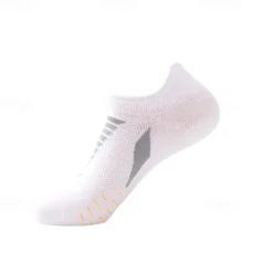 Online OUKU Men's 3 Pieces Multi Packs Socks Running Socks Casual Socks Black White Color Stripes Sports & Outdoor Daily Vacation Basic Medium Spring Fall Fashion Casual