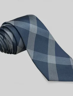 Best OUKU Men's 100% Silk Ties Elegant Fashion Designer Embroidered Embroidery Plaid Polka Dot Striped Formal Wedding Party
