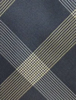 Best OUKU Men's 100% Silk Ties Elegant Fashion Designer Embroidered Embroidery Plaid Polka Dot Striped Formal Wedding Party