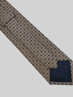 Online OUKU Men's 100% Silk Ties Elegant Fashion Designer Embroidered Embroidery Plaid Polka Dot Formal Wedding Christmas