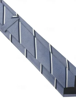 Discount OUKU Men's 100% Silk Ties Elegant Fashion Designer Embroidered Embroidery Paisley Optical Illusion Striped Formal Wedding Party