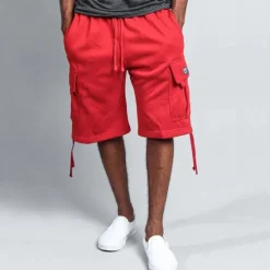 Discount OUKU Men's Active Shorts Cargo Shorts Shorts Pocket Plain Comfort Breathable Outdoor Daily Going out Fashion Streetwear Black White