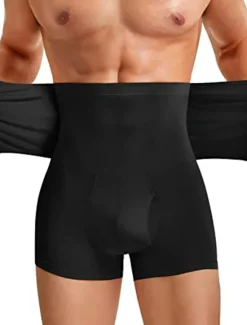 Outlet OUKU Men's Active Shorts Compression Shorts Running Shorts Gym Shorts Sports Going out Weekend High Stretch Sweat wicking Compression Tummy Plain Short Gymnatics Activewear Black Khaki Micro-elastic