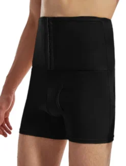 Outlet OUKU Men's Active Shorts Compression Shorts Running Shorts Gym Shorts Sports Going out Weekend High Stretch Sweat wicking Compression Tummy Plain Short Gymnatics Activewear Black Khaki Micro-elastic