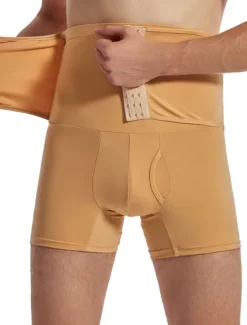 Outlet OUKU Men's Active Shorts Compression Shorts Running Shorts Gym Shorts Sports Going out Weekend High Stretch Sweat wicking Compression Tummy Plain Short Gymnatics Activewear Black Khaki Micro-elastic