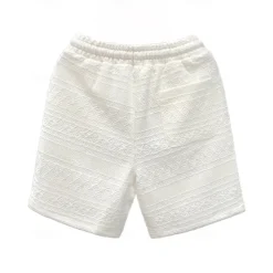 OUKU Men's Active Sweat Shorts Shorts Summer Shorts Drawstring Elastic Waist Straight Leg Plain Comfort Breathable Short Casual Daily Holiday Sports Fashion Black White Micro-elastic