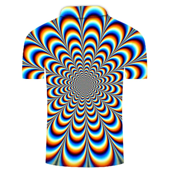 Best OUKU Men's American Flag Veterans Polo Shirts Golf Shirt Short Sleeve Polo Shirts Collared Shirts Casual Streetwear Vacation Wear Party Outfits Buttons 3D Print A Sea Blue Black Rainbow