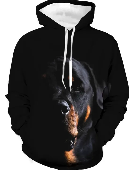 Clearance OUKU Men's Animal Color Block Wolf Graphic Prints Hoodie Hoodies Sweatshirt Designer Casual Long Sleeve Hooded Daily Sports 1 2 Print Spring & Fall Designer