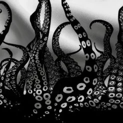 Best OUKU Men's Animal Octopus Swim Trunks Swim Shorts Board Shorts Mid Waist Vacation Hawaiian Holiday Vacation Holiday Beach Drawstring with Mesh lining Elastic Waist Designer Clothing Apparel