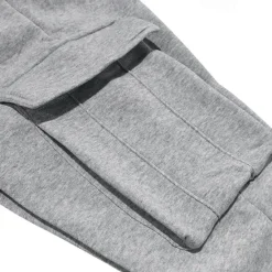 Clearance OUKU Men's Athletic Pants Joggers Trousers Cargo Sweatpants Pocket Drawstring Elastic Waist Plain Comfort Sports Outdoor Daily Fashion Casual Black White Micro-elastic
