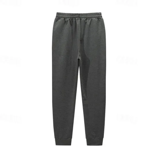 Clearance OUKU Men's Athletic Pants Sweatpants Joggers Trousers Pocket Drawstring Elastic Waist Color Block Comfort Sports Outdoor Daily Fashion Casual Black Blue Micro-elastic