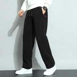 Outlet OUKU Men's Athletic Pants Sweatpants Trousers Pocket Drawstring Elastic Waist Plain Comfort Sports Outdoor Daily Fashion Casual ArmyGreen Black Micro-elastic