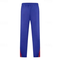 Hot OUKU Men's Athletic Pants Wide Leg Sweatpants Trousers Pocket Drawstring Elastic Waist Plaid Comfort Sports Outdoor Daily Fashion Casual Black White Micro-elastic