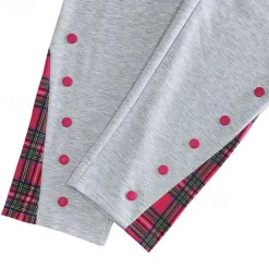 Hot OUKU Men's Athletic Pants Wide Leg Sweatpants Trousers Pocket Drawstring Elastic Waist Plaid Comfort Sports Outdoor Daily Fashion Casual Black White Micro-elastic