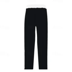 Hot OUKU Men's Athletic Pants Wide Leg Sweatpants Trousers Pocket Drawstring Elastic Waist Color Block Comfort Sports Outdoor Daily Fashion Casual Black Red Micro-elastic