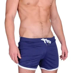 Clearance OUKU Men's Athletic Shorts 3 inch Shorts Short Shorts Running Shorts Gym Shorts Sports Gym Bathing Breathable Quick Dry Drawstring Elastic Waist Solid Color Short Sporty Casual / Sporty Activewear 1 2