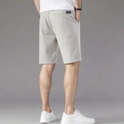 Hot OUKU Men's Athletic Shorts Active Shorts Casual Shorts Pocket Drawstring Elastic Waist Plain Comfort Quick Dry Outdoor Daily Going out Fashion Streetwear Black Light Green