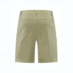 Clearance OUKU Men's Athletic Shorts Active Shorts Patchwork Zipper Pocket Multi Pocket Solid Color Waterproof Quick Dry Knee Length Outdoor Vacation Home Vacation Sports Light Khaki Black Stretchy