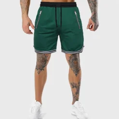 Sale OUKU Men's Athletic Shorts Basketball Shorts Running Shorts Gym Shorts Sports Going out Weekend Breathable Quick Dry Running Casual Pocket Drawstring Elastic Waist Plain Knee Length Gymnatics Activewear