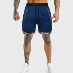 Sale OUKU Men's Athletic Shorts Basketball Shorts Running Shorts Gym Shorts Sports Going out Weekend Breathable Quick Dry Running Casual Pocket Drawstring Elastic Waist Plain Knee Length Gymnatics Activewear