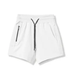 Discount OUKU Men's Athletic Shorts Board Shorts Running Shorts Training Shorts Pocket Drawstring Elastic Waist Plain Comfort Soft Short Sports Outdoor Casual Holiday Streetwear Stylish ArmyGreen Micro-elastic