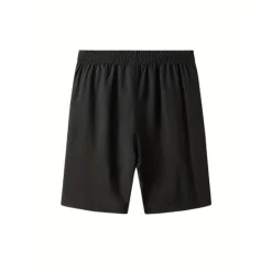 Hot OUKU Men's Athletic Shorts Running Shorts Gym Shorts Sports Going out Weekend Breathable Quick Dry Running Casual Pocket Drawstring Elastic Waist Plain Knee Length Gymnatics Activewear Black Dark Blue