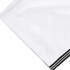 Best OUKU Men's Athletic Shorts Shorts Running Shorts Casual Shorts Pocket Drawstring Side Stripe Plain Breathable Quick Dry Knee Length Sports Outdoor Daily Gym Fashion Streetwear Black White