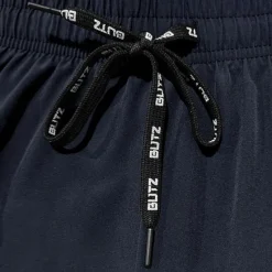Online OUKU Men's Athletic Shorts Shorts Running Shorts Gym Shorts Sport Daily Quick Dry High Stretch Comfortable Pocket Drawstring Elastic Waist Letter Short Gymnatics Casual Activewear Black Navy Blue