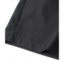 Hot OUKU Men's Athletic Shorts Shorts Summer Shorts Casual Shorts Pocket Drawstring Elastic Waist Plain Comfort Breathable Short Outdoor Vacation Sport Casual Black Navy Blue