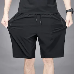 Hot OUKU Men's Athletic Shorts Summer Shorts Casual Shorts Pocket Drawstring Elastic Waist Graphic Prints Comfort Breathable Outdoor Daily Going out Fashion Streetwear 1 2