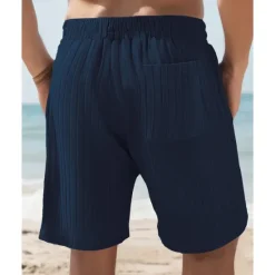 Online OUKU Men's Athletic Shorts Sweat Shorts Shorts Summer Shorts Pocket Drawstring Elastic Waist Plain Comfort Breathable Short Outdoor Sports Classic Casual Black White