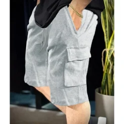 Discount OUKU Men's Athletic Shorts Sweat Shorts Shorts Summer Shorts Pocket Drawstring Elastic Waist Plain Comfort Breathable Short Outdoor Sports Classic Casual Black Blue Micro-elastic