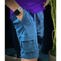 Discount OUKU Men's Athletic Shorts Sweat Shorts Shorts Summer Shorts Pocket Drawstring Elastic Waist Plain Comfort Breathable Short Outdoor Sports Classic Casual Black Blue Micro-elastic