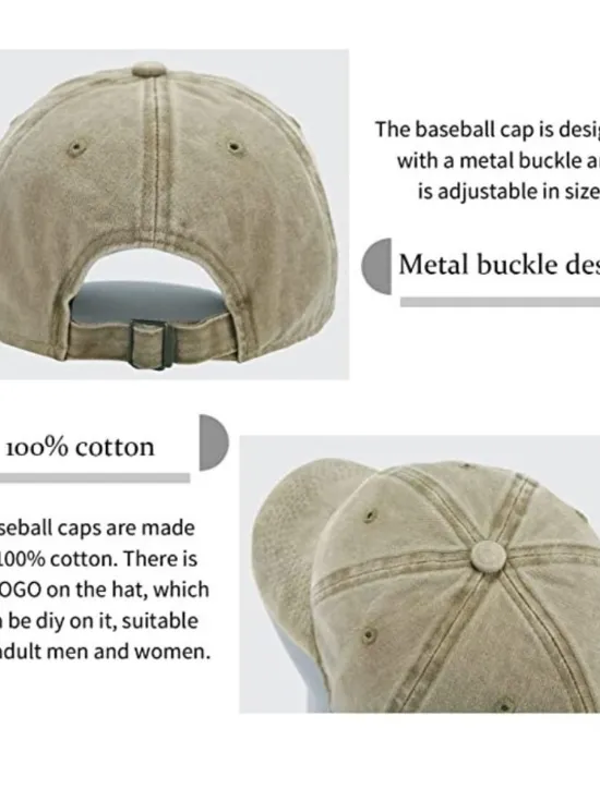 Sale OUKU Men's Baseball Cap Black Yellow Cotton Streetwear Stylish Casual Daily Outdoor clothing Holiday Plain Sunscreen