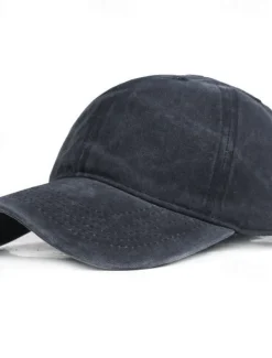 Sale OUKU Men's Baseball Cap Black Yellow Cotton Streetwear Stylish Casual Daily Outdoor clothing Holiday Plain Sunscreen