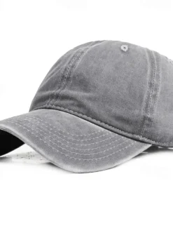 Sale OUKU Men's Baseball Cap Black Yellow Cotton Streetwear Stylish Casual Daily Outdoor clothing Holiday Plain Sunscreen