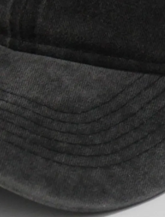 Sale OUKU Men's Baseball Cap Black Yellow Cotton Streetwear Stylish Casual Daily Outdoor clothing Holiday Plain Sunscreen