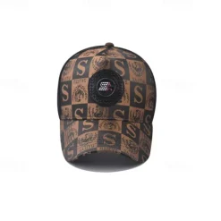 Best OUKU Men's Baseball Cap Sun Hat Trucker Hat Mesh Cap Black Golden Poly / Cotton Blend Adjustable Fashion Daily Wear Festival Letter Printed Letters Casual / Daily