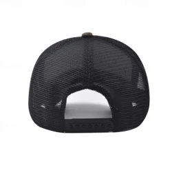 Best OUKU Men's Baseball Cap Sun Hat Trucker Hat Mesh Cap Black Golden Poly / Cotton Blend Adjustable Fashion Daily Wear Festival Letter Printed Letters Casual / Daily