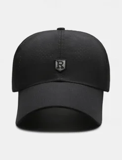 Discount OUKU Men's Baseball Cap Sun Hat Trucker Hat Black White Polyester Fashion Casual Street Daily Plain Adjustable Sunscreen Breathable