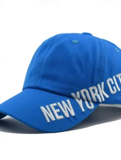 Online OUKU Men's Baseball Cap Sun Hat Trucker Hat Black Blue Cotton Embroidered Fashion Casual Street Daily Letter Adjustable Sunscreen Breathable