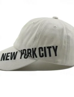 Online OUKU Men's Baseball Cap Sun Hat Trucker Hat Black Blue Cotton Embroidered Fashion Casual Street Daily Letter Adjustable Sunscreen Breathable