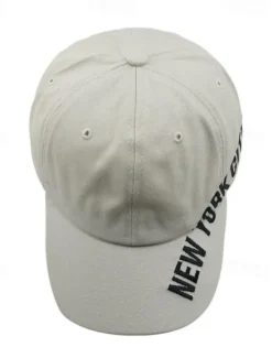 Online OUKU Men's Baseball Cap Sun Hat Trucker Hat Black Blue Cotton Embroidered Fashion Casual Street Daily Letter Adjustable Sunscreen Breathable