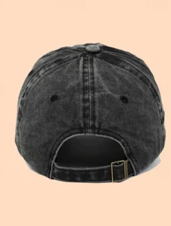 OUKU Men's Baseball Cap Sun Hat Trucker Hat Black Wine Cotton Embroidered Fashion Casual Street Daily Letter Adjustable Sunscreen Breathable